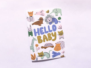 Hello Baby Greeting Card