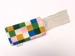 Handmade Sunglasses Case - Picnic (Dark)