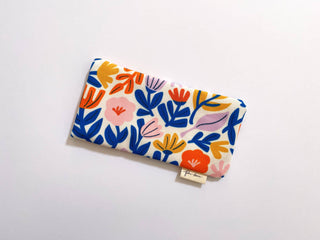 Handmade Sunglasses Case - Petals (Light)