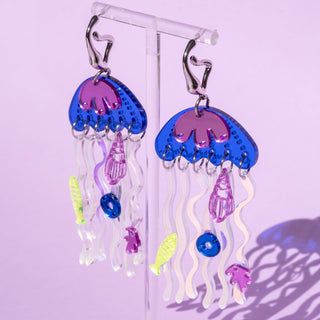 Jellyfish Statement Earrings