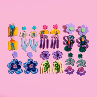 Flourish Acrylic Earring DIY Kit