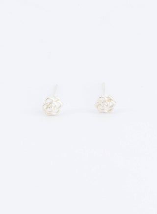 Rose Studs - 925 Sterling Silver