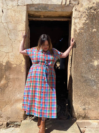 Beatrix Frock - Keepsake Gingham *FACTORY SECOND*