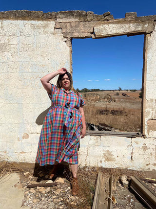 Beatrix Frock - Keepsake Gingham *FACTORY SECOND*