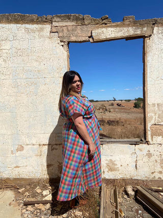 Beatrix Frock - Keepsake Gingham *FACTORY SECOND*