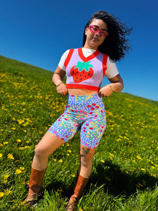 Bike Short - Super Bloom