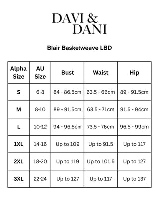 Blair Basketweave LBD