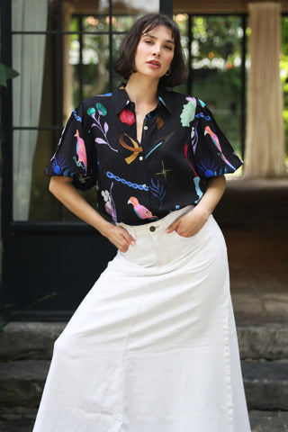 Boheme Blouse - Black