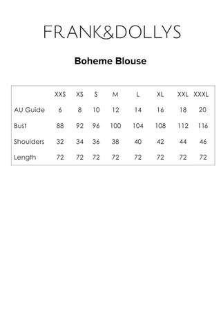 Boheme Blouse - Black