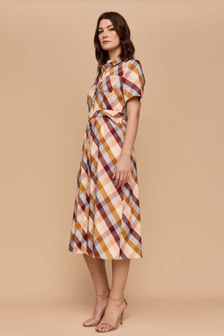 Checkered Love - Shirt Dress