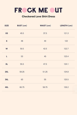 Checkered Love - Shirt Dress