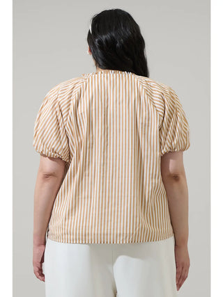 Dream State Avy Button Down Top