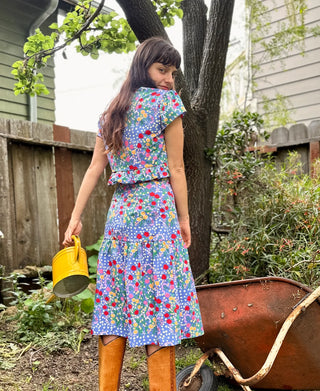 Gail Skirt - Super Bloom