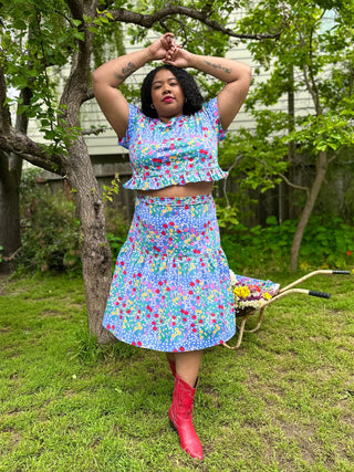 Gail Top - Super Bloom