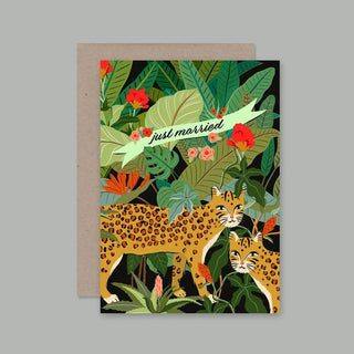 Just Married card