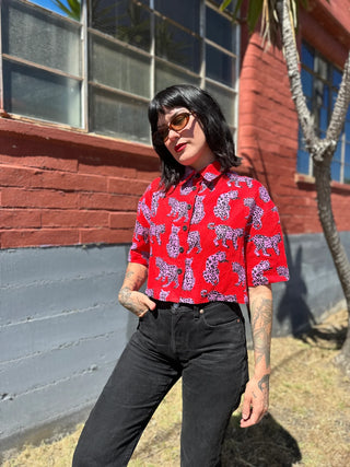 Linen Olivia Top – Sondler Cat