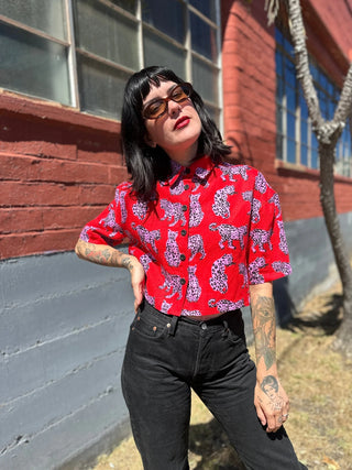 Linen Olivia Top – Sondler Cat