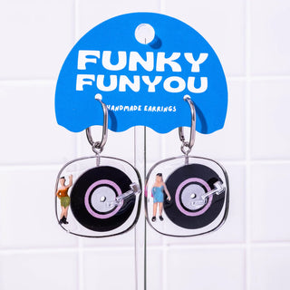 Music Lovers Just Vinyl Earrings