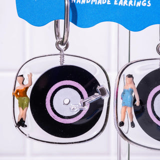 Music Lovers Just Vinyl Earrings