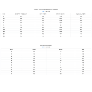 Nirvana Blouse in Night