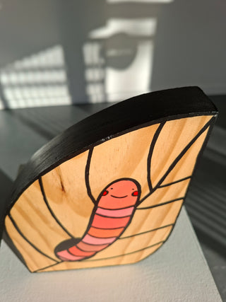 Cheeky worm - Tegan Iversen (Original Artwork)