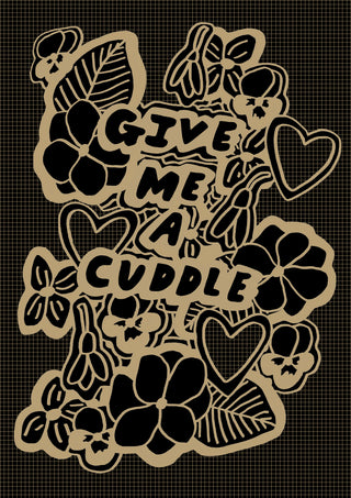 give me a cuddle - Tegan Iversen (Original Art Print)