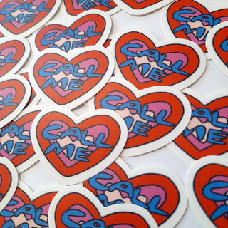 Call Me sticker