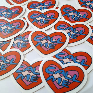 Call Me sticker