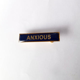 Anxious badge