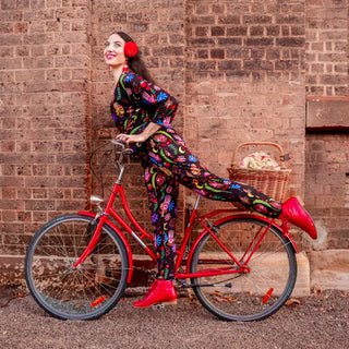 Wise One Stretchy Cross-Over Jumpsuit