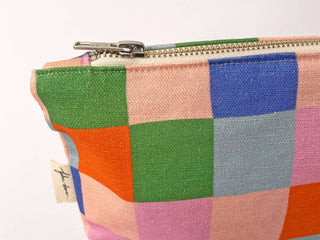 Handmade Fabric Zip Purse - Picnic