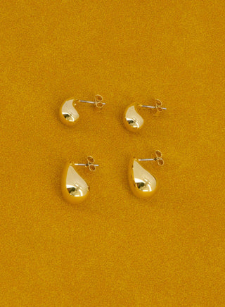 Droplet Earrings ㅡ Small • Gold