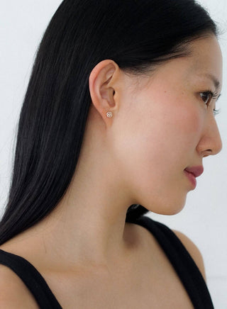 Rose Studs - 925 Sterling Silver