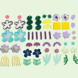 Flourish Acrylic Earring DIY Kit