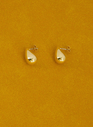 Droplet Earrings ㅡ Large • Gold
