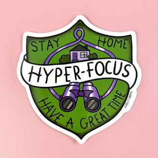 Hyperfocus Sticker
