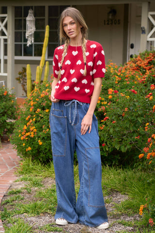 Heart On Your Sleeve Sweater