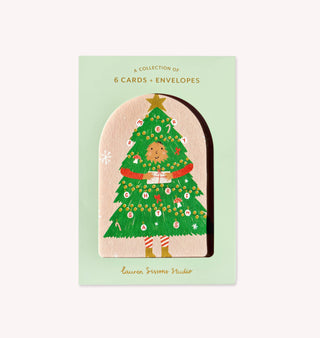 Festive Greeting Card Boxed Set - 6