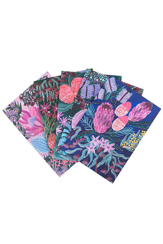 Jessica Begg 'Native Flowers' Greeting Cards (5-pack)