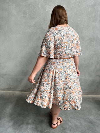 Lucy Dress - Fall Floral