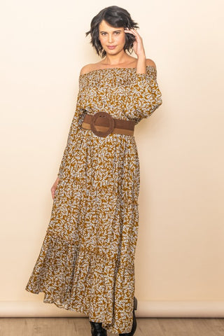 Selena Extra Wide Flare Boho Maxi