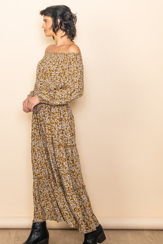 Selena Extra Wide Flare Boho Maxi