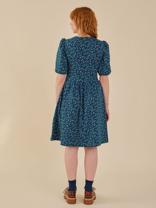 Inez Dress - Fern Beats Emerald