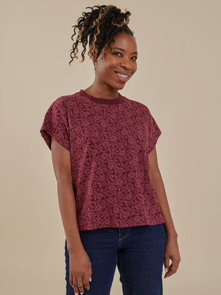 Caitlin Top - Berry Vine