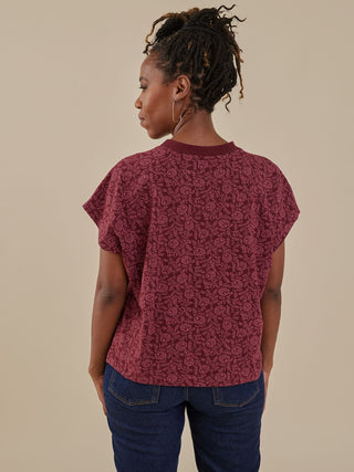 Caitlin Top - Berry Vine
