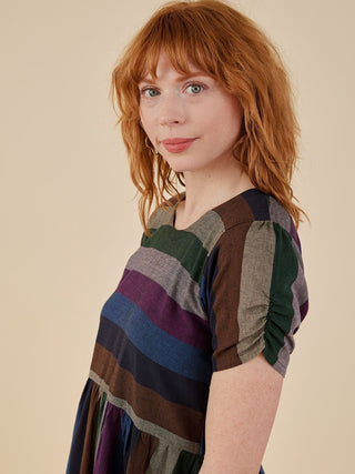 Kavita Dress - Dusk Stripe