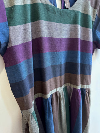 Kavita Dress - Dusk Stripe