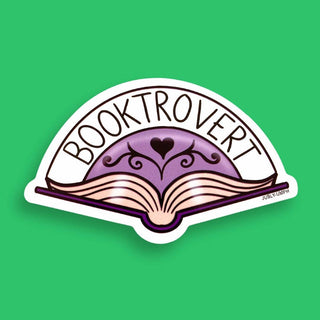 Booktrovert Sticker