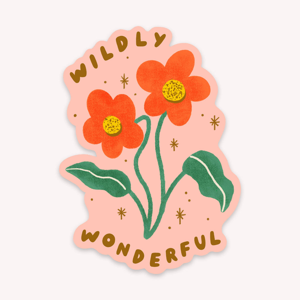Wildly Wonderful Sticker | by Lauren Sissons Studio – Oh Ramona