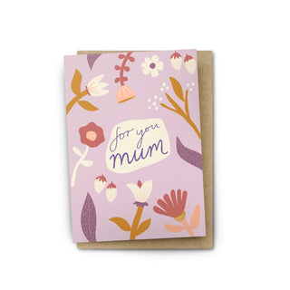 For You Mum Greeting Card